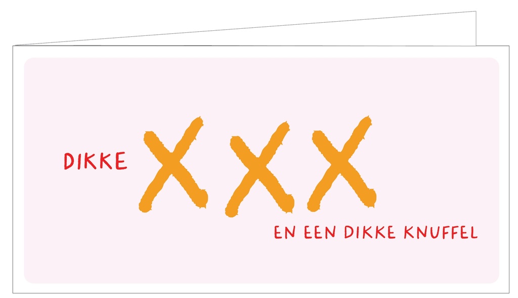 Dikke kusjes en een dikke knuffel