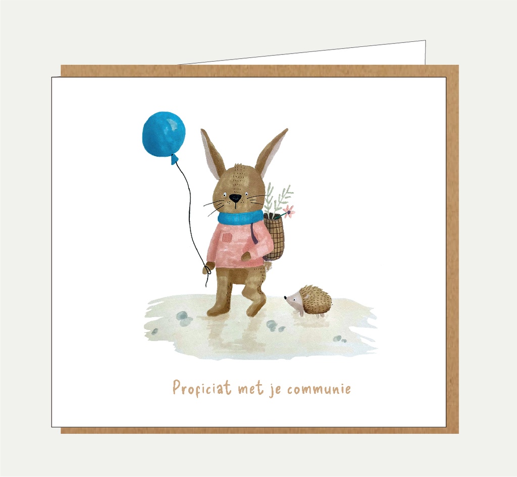 Proficiat met je communie