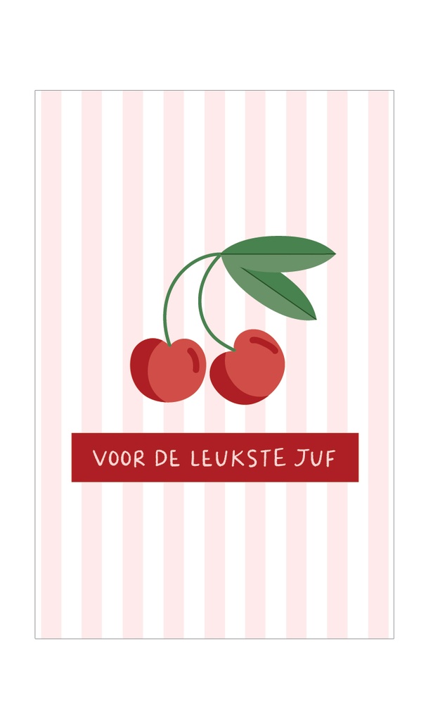 Voor de leukste juf