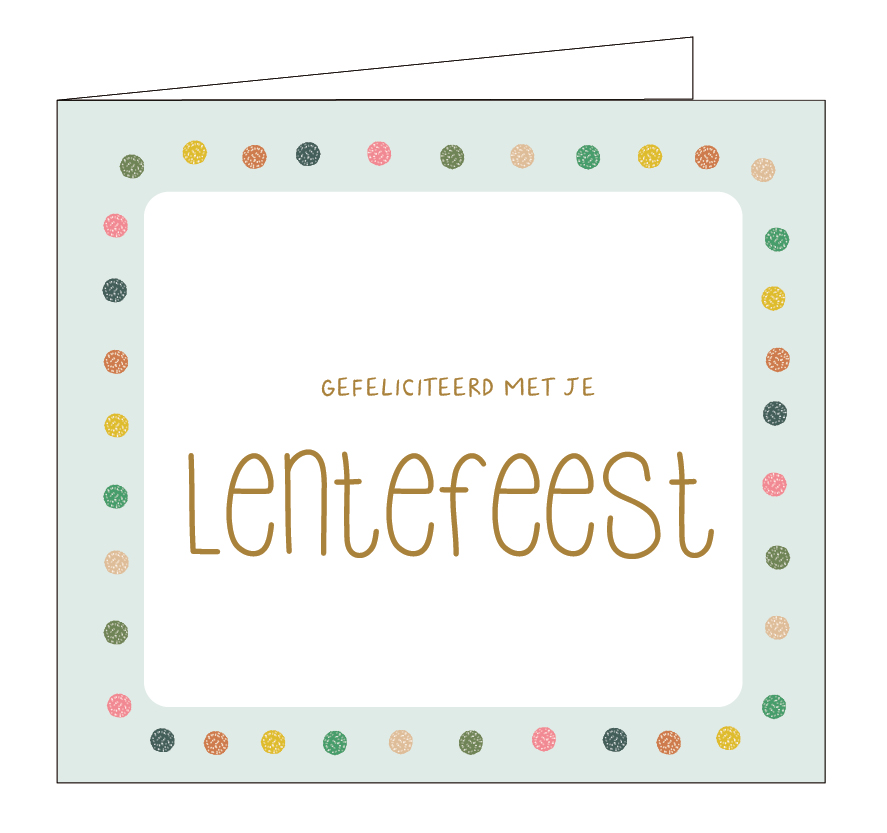 Gefeliciteerd met je lentefeest