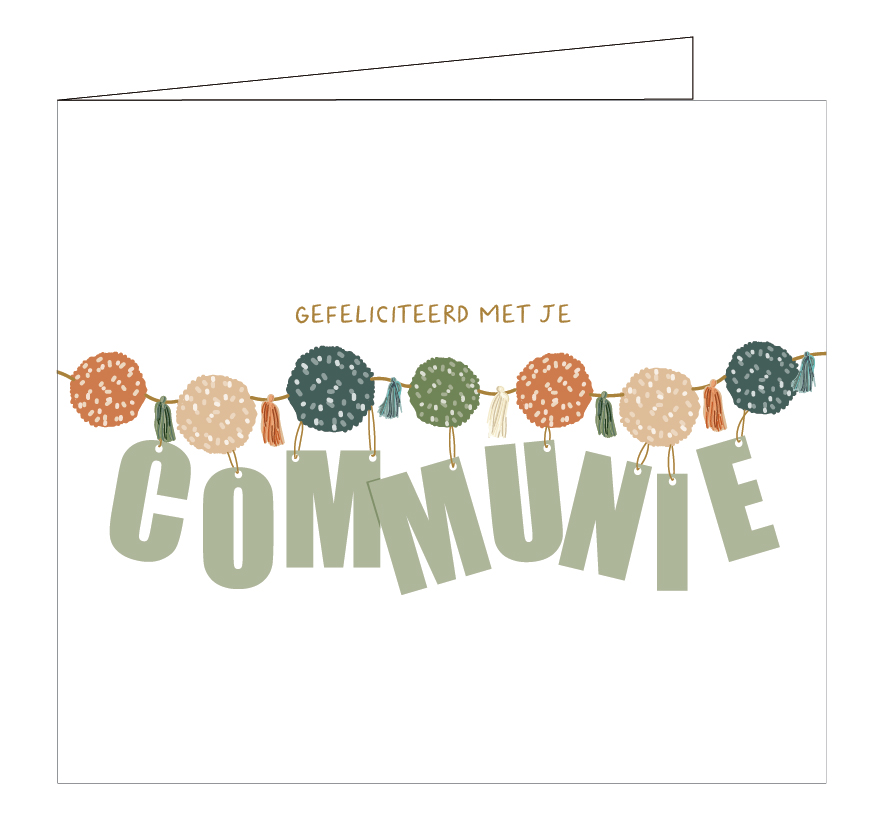 Gefeliciteerd met je communie