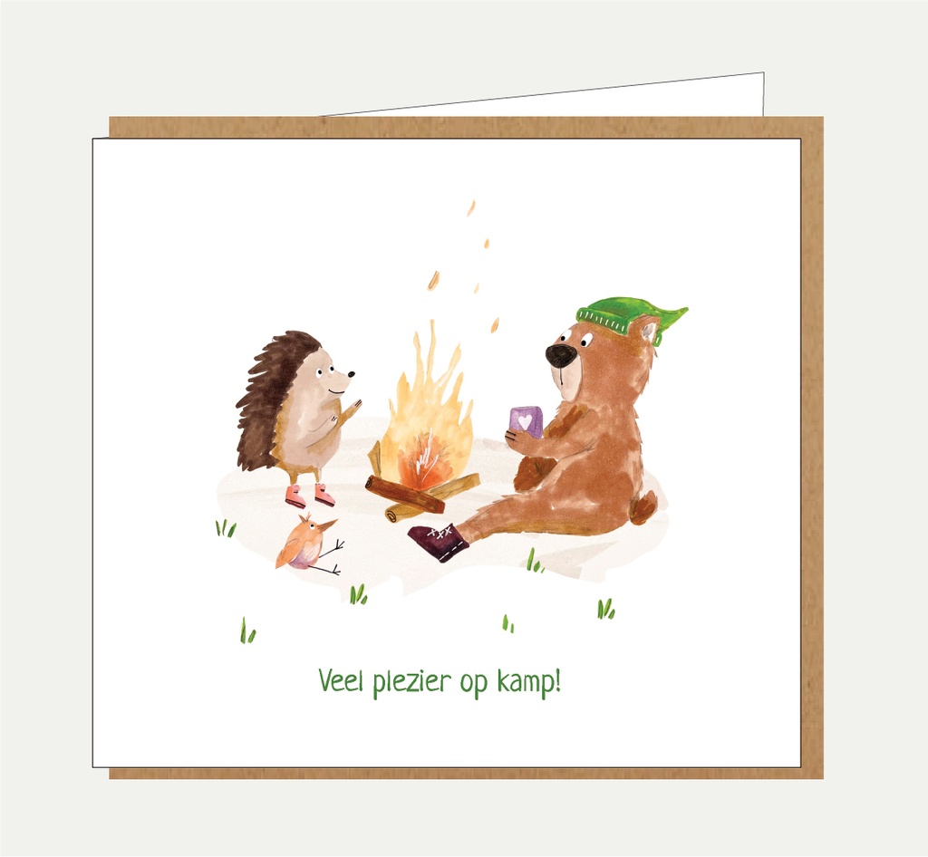 Veel plezier op kamp