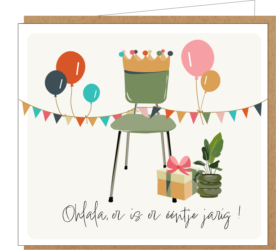 Ohlala, er is er ééntje jarig !