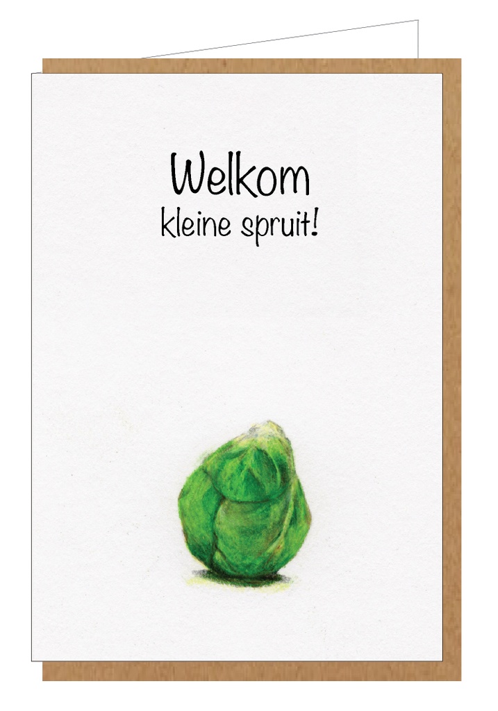 Welkom klein spruit