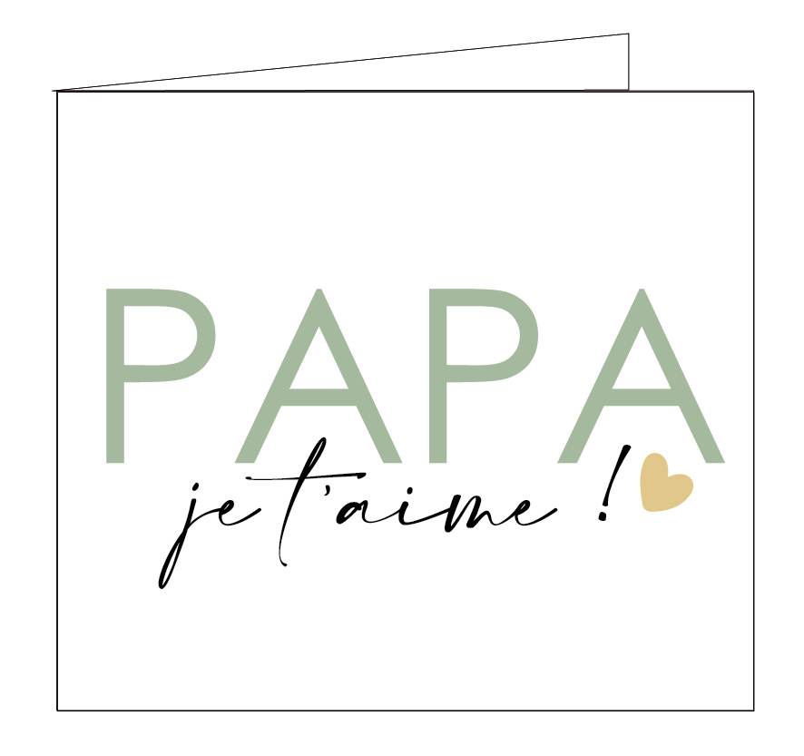 Papa, je t'aime