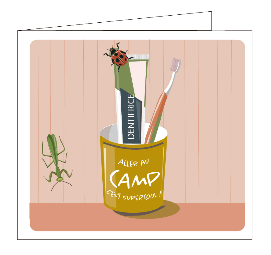 Aller au camp c'est supercool !