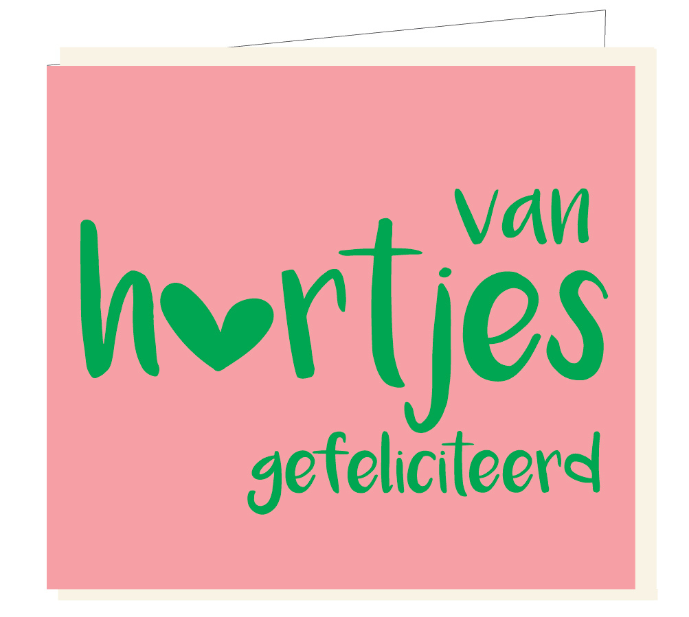Van hartjes gefeliciteerd