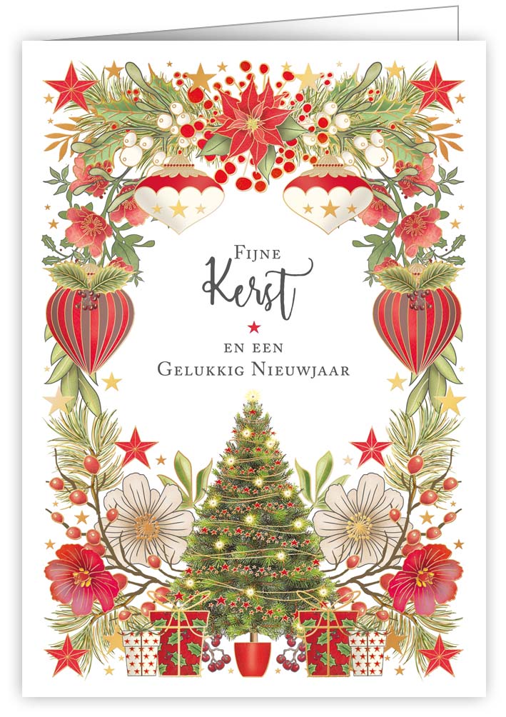 fijne kerst en een gelukkig nieuwjaar