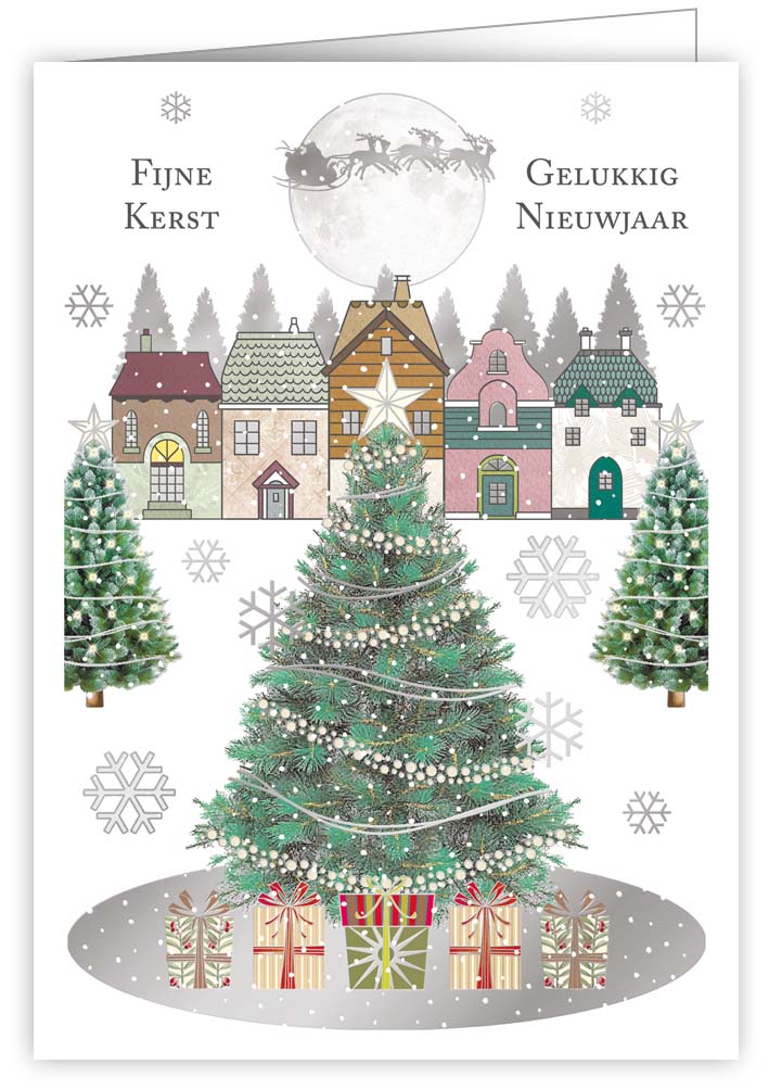 fijne kerst  gelukkig nieuwjaar