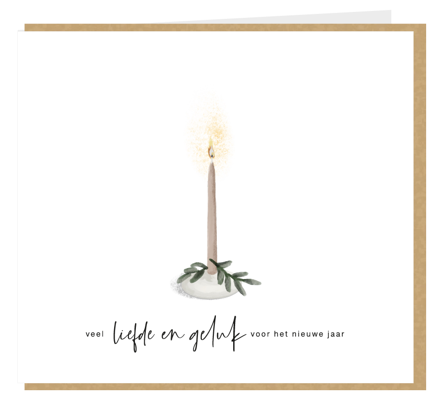 veel liefde en geluk voor het nieuwe jaar