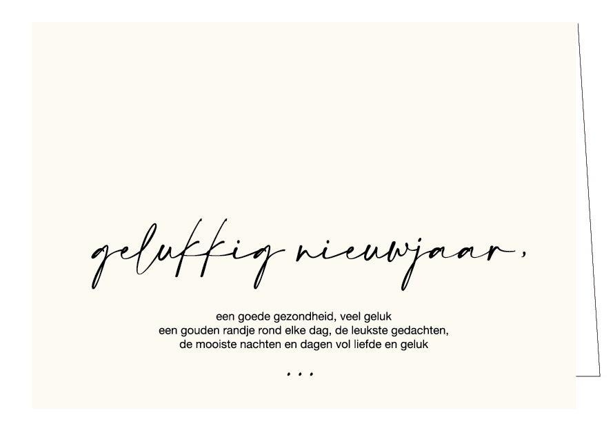 Gelukkig Nieuwjaar