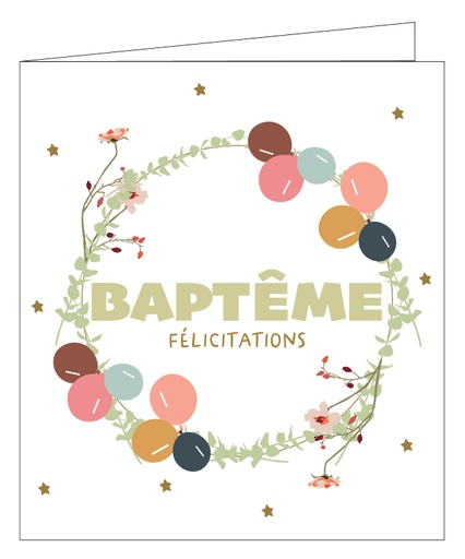 [PO863] Baptême. Félicitations