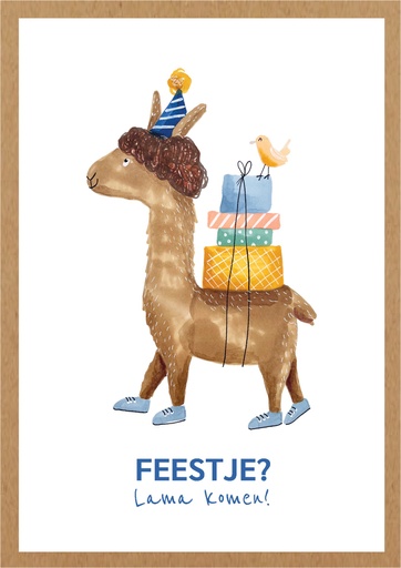 [AA059] Feestje? lama komen
