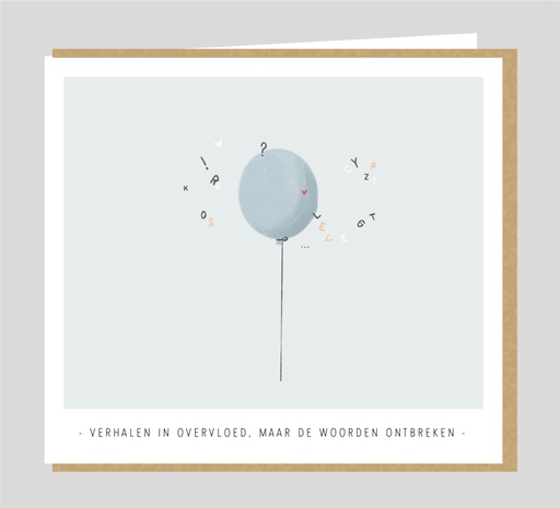 [ZZW016] Verhalen in overvloed maar de woorden ontbreken