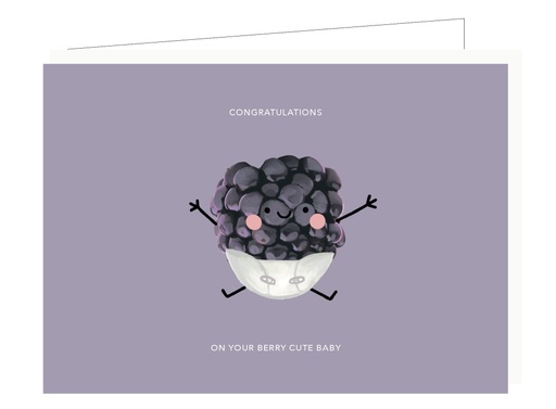 [DP115] Congratulations on your berry cute baby