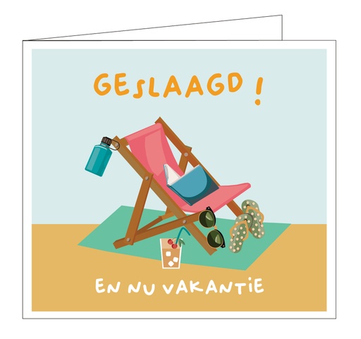 [5197] Geslaagd ! En nu vakantie