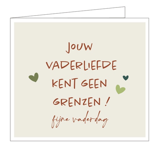 [OCC1787] Jouw vaderliefde kent geen grenzen...fijne vaderdag