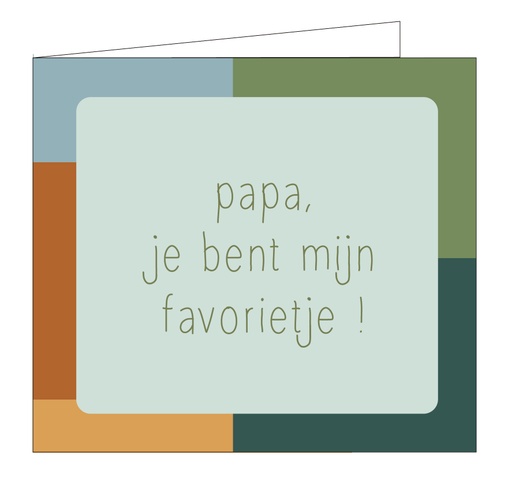 [OCC1791] Papa, je bent mijn favorietje !