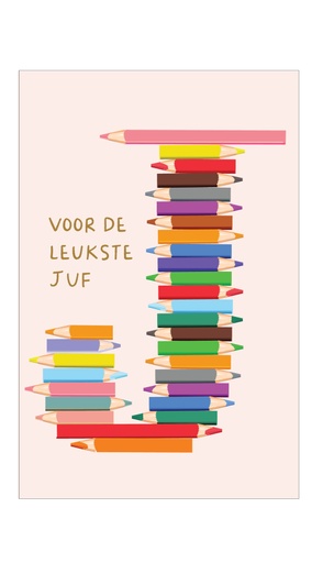 [NQE099] Voor de leukste juf