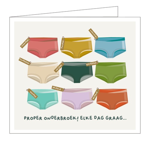 [KA023] Proper onderbroek ! Elke dag graag !