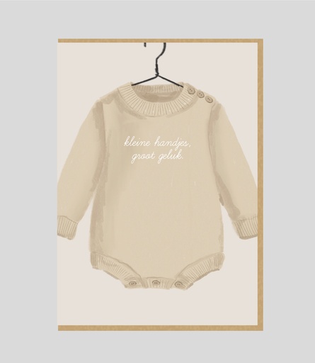 [JZ001] Kleine handjes, groot geluk