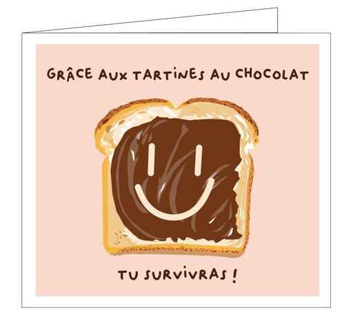 [KAF012] Grâce aux tartines aux chocolat, tu survivras !