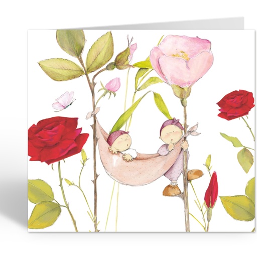 [LG22198] Hangmat in de bloemen