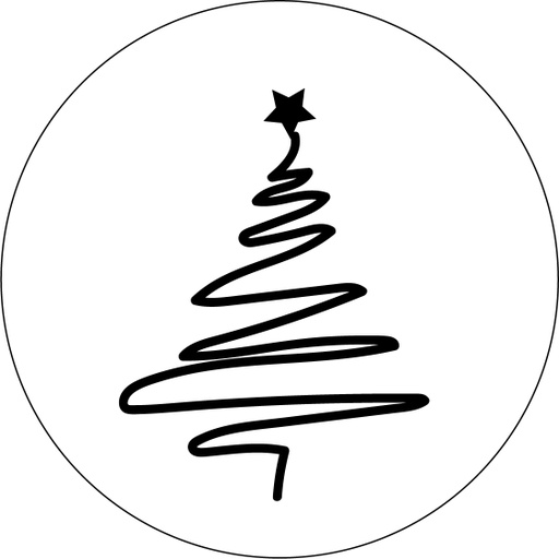 [BV014] Bierviltje Kerstboom