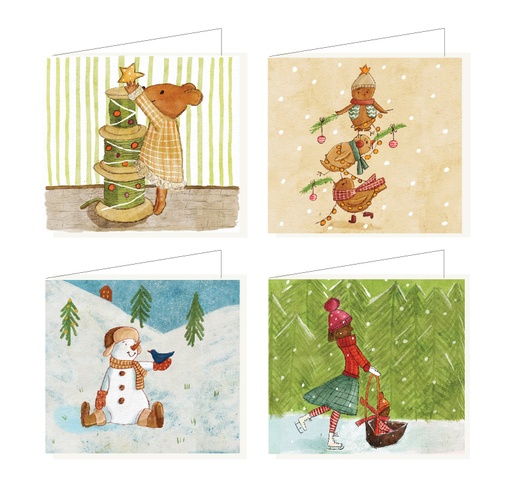 [KKBOX004] Karen koekjesfee box 8 stuks/4 designs