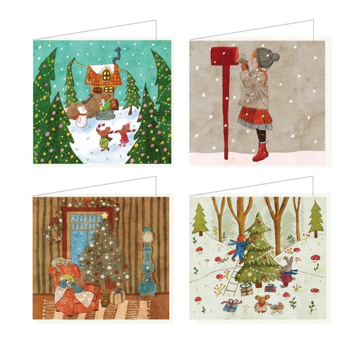 [KKBOX005] Karen koekjesfee box 8 stuks/4 designs