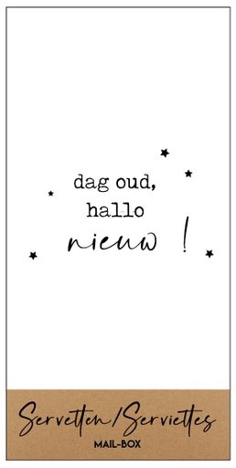 [SERG038] Dag oud, Hallo nieuw !