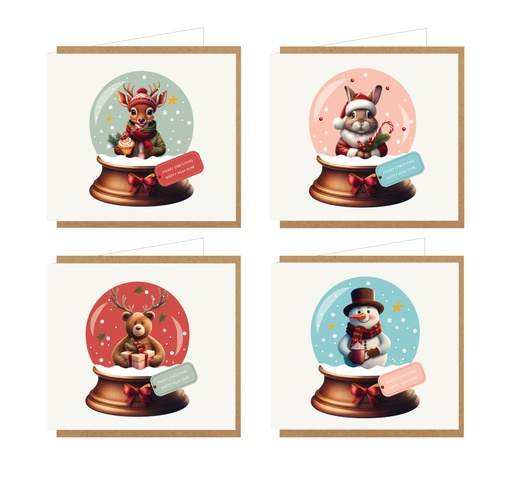 [HCBOX043] Hil Claesen box 8 stuks/4 designs