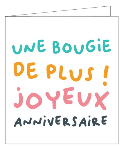 [PO870] Une bougie de plus ! Joyeux Anniversaire