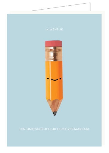 [DP040] Ik wens je een onbeschrijflijk leuke verjaardag