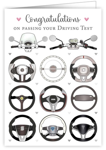 [CL4107] congratulations on passing your driving test