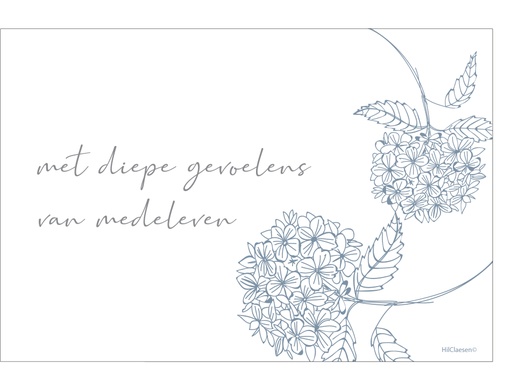 [PR014] Met diepe gevoelens van medeleven