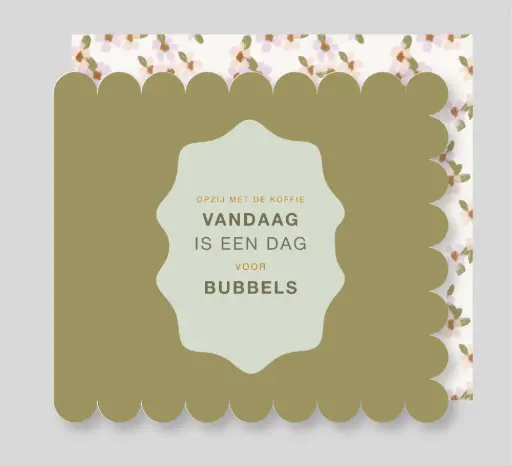 [LAM016] Vandaag is een dag voor bubbels