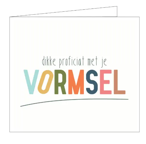 [C032] Dikke proficiat met je vormsel