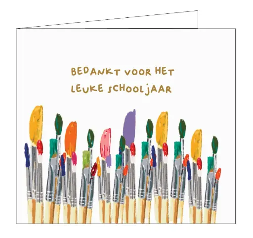 [5185] Bedankt voor het leuke schooljaar