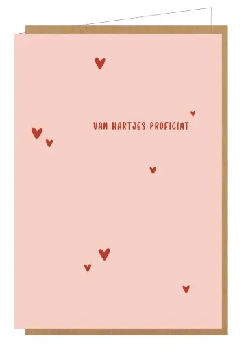 [LIN008] Van hartjes proficiat