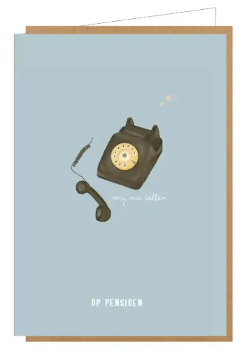 [LIN014] Op pensioen mij nie bellen