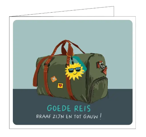 [KA031] Goede reis ! Braaf zijn en tot gauw