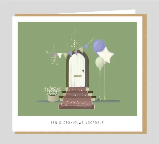 [KM133] Een gloednieuwe voordeur