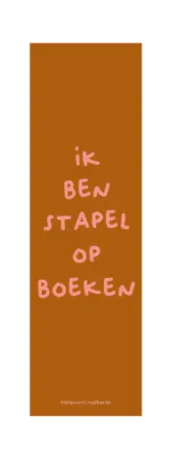 [BOEK002] Ik ben stapel op boeken