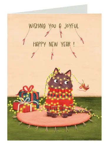 [NBBD006] Wishing you a joyful Happy New Year