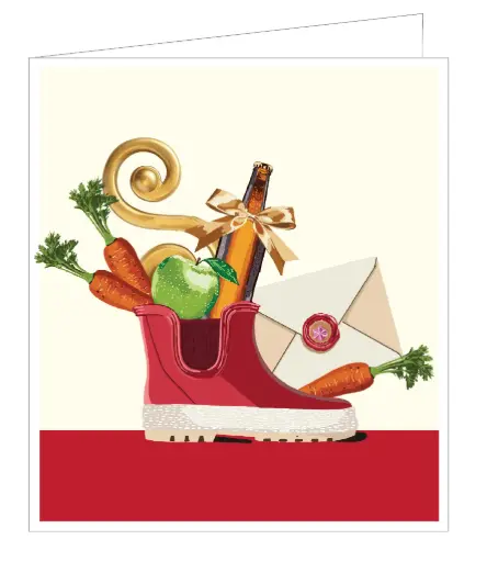 [MOS088] moneykaart Sint/Saint Nicolas blanco