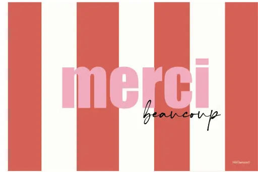 [PFRM007] Merci beaucoup