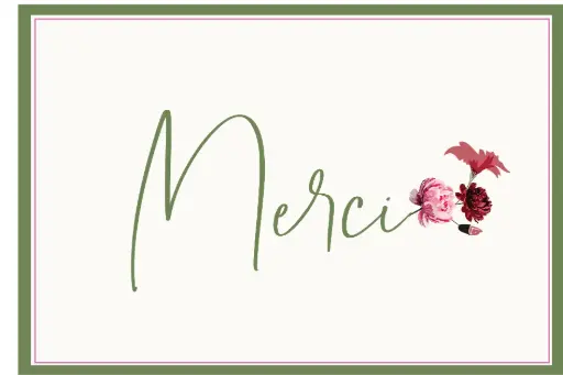 [PFRM008] Merci 