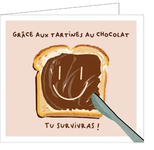 [KAF026] Grâce aux tartines aux chocolat tu survivras !