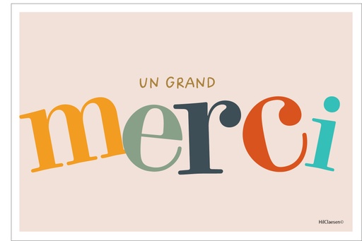 [PFRM003] Un grand merci